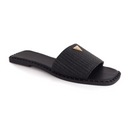 Sandália Rasteira Feminino Flat Chinelo Brilho Juta Olzzy Confortável