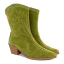 Bota Feminina Country Western Texana Bordada