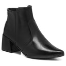 Bota Feminina Adulta Bico Fino Napa Macia Confortável Leve Moda Casual Olzzy Dia Dia Promoção