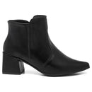 Bota Feminina Adulta Bico Fino Napa Macia Confortável Leve Moda Casual Olzzy Dia Dia Promoção