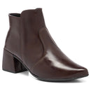 Bota Feminina Adulta Bico Fino Napa Macia Confortável Leve Moda Casual Olzzy Dia Dia Promoção