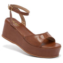 Sandália Anabela Feminina Plataforma Leve Confortável Antiderrapante Preta Caramelo Off White Olzzy