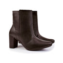 Bota Feminina bico fino salto fashion confortável