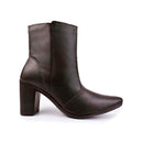 Bota Feminina bico fino salto fashion confortável