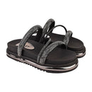 Birken Luxo Flat Brilho Feminina Papete Confortável Strass Moda