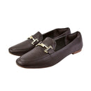 Sapato Social Feminino Mocassim Olzzy Bico Quadrado Oxford Scarpin Confortável