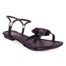 Sandália Rasteira Feminina Delicada Flor Brilho Chinelo Tiras Fina Casual Rasteirinha