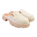 Mule Mocassim Feminino tratorado