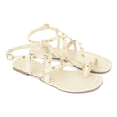 Sandália Rasteirinha Feminina Flat Pirâmide Gladiadora Verão Confortável