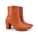 Bota Feminina bico fino salto fashion confortável