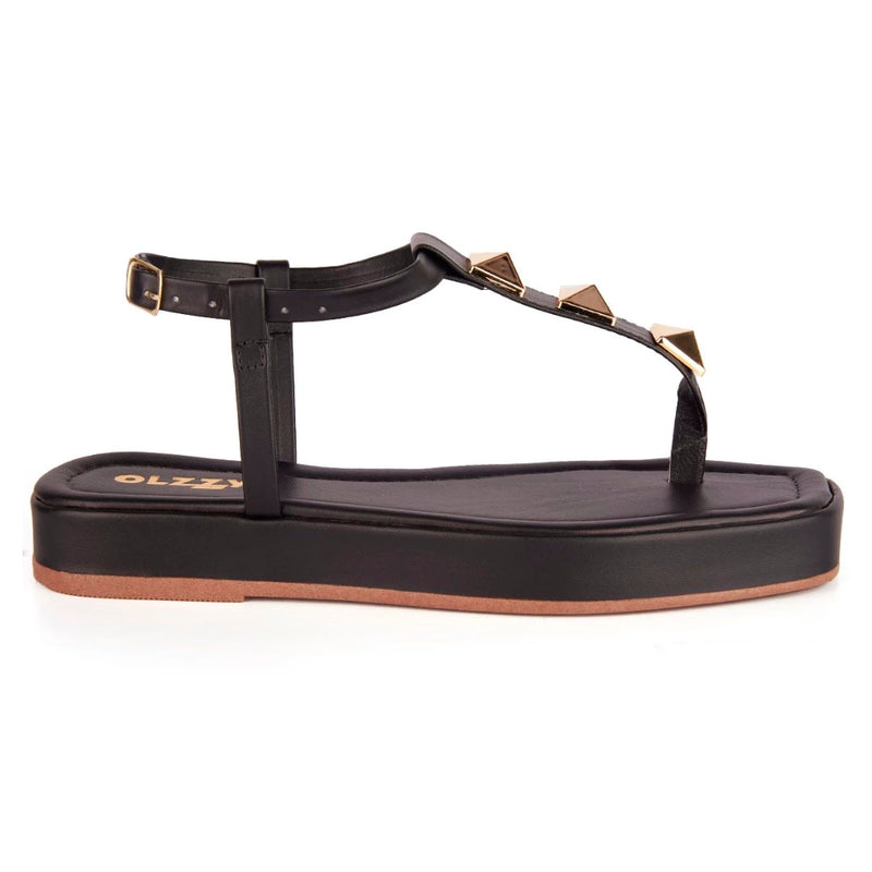 Sandália Chinelo Feminina Flat De Dedo Brilho Delicada Confortável Moda Macio Leve
