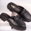 Mule Mocassim Feminino tratorado